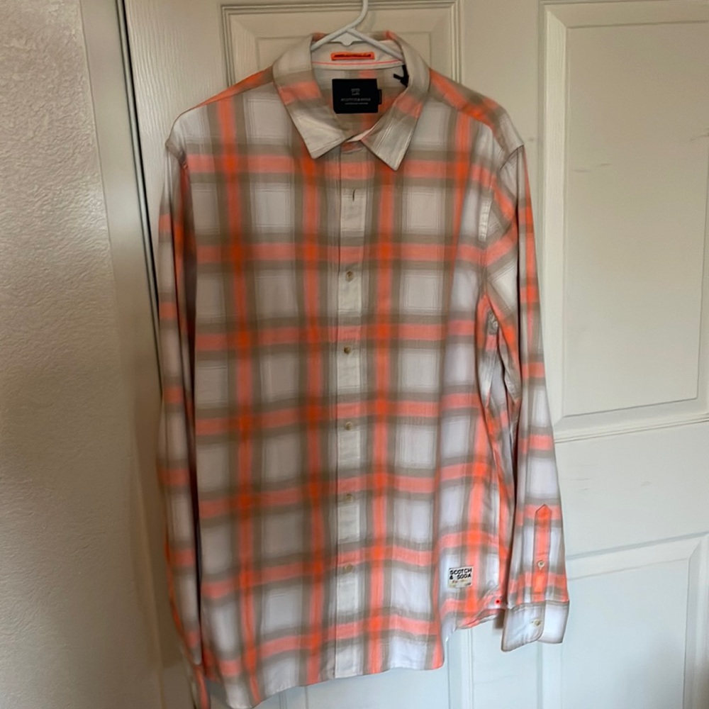 Scotch & Soda Causual Button Down Size Xl - Nwt - image 1